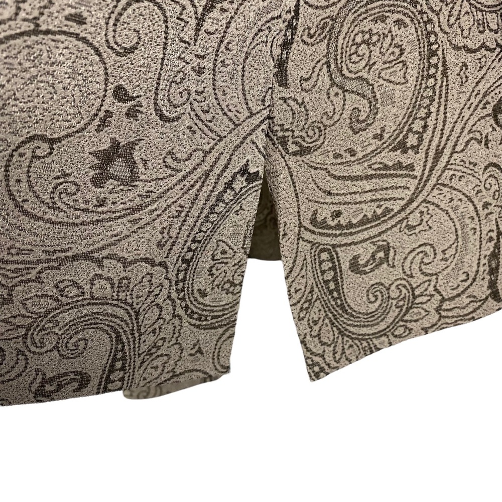 Perceptions Paisley Open Blazer Jacket - image 5
